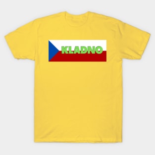 Kladno City in Czech Republic Flag T-Shirt